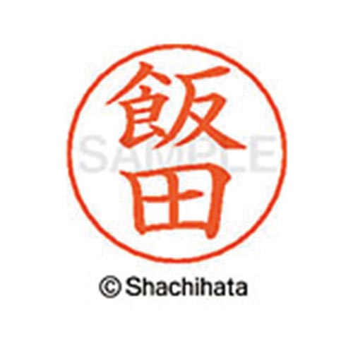 ネームペン用ネーム シルバー 既製 飯田
