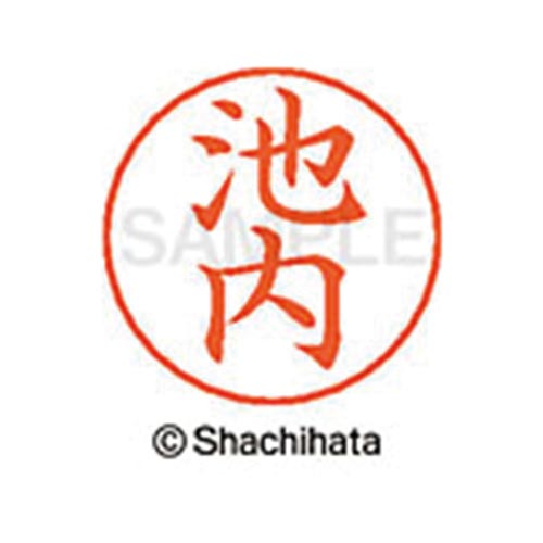 ネームペン用ネーム シルバー 既製 池内