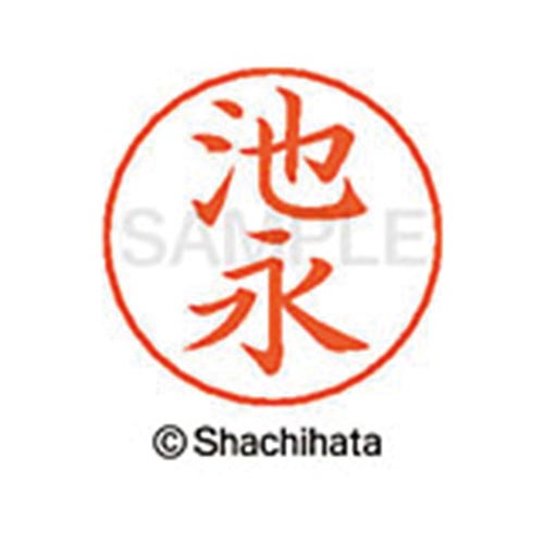 ネームペン用ネーム シルバー 既製 池永