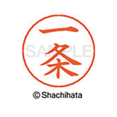 ネームペン用ネーム シルバー 既製 一条