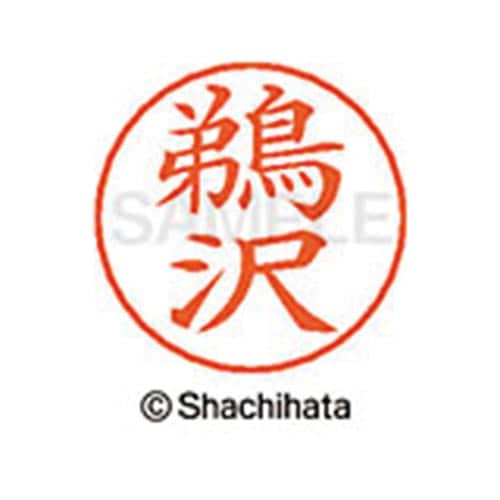 ネームペン用ネーム シルバー 既製 鵜沢