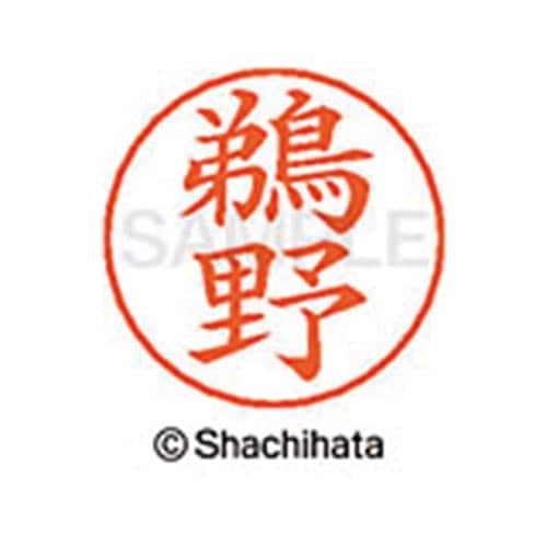 ネームペン用ネーム シルバー 既製 鵜野