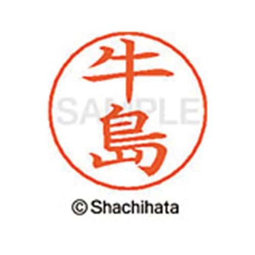 ネームペン用ネーム シルバー 既製 牛島