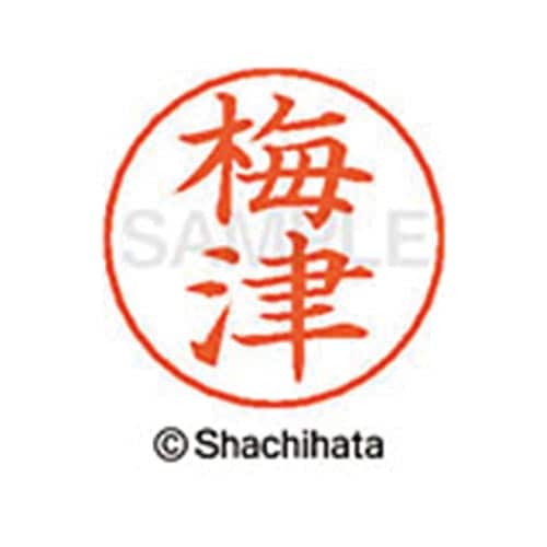 ネームペン用ネーム シルバー 既製 梅津