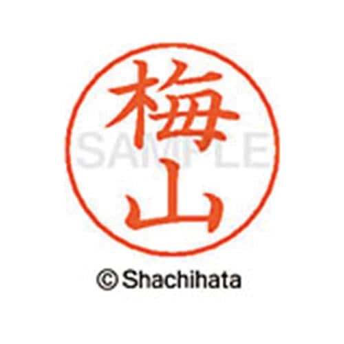 ネームペン用ネーム シルバー 既製 梅山