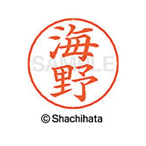 ネームペン用ネーム シルバー 既製 海野