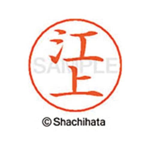 ネームペン用ネーム シルバー 既製 江上