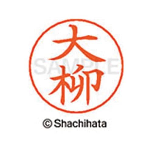 ネームペン用ネーム シルバー 既製 大柳