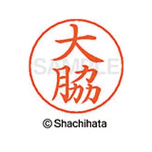 ネームペン用ネーム シルバー 既製 大脇