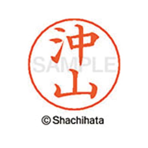 ネームペン用ネーム シルバー 既製 沖山