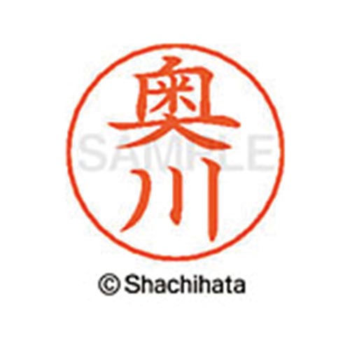 ネームペン用ネーム シルバー 既製 奥川