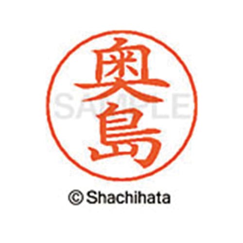 ネームペン用ネーム シルバー 既製 奥島