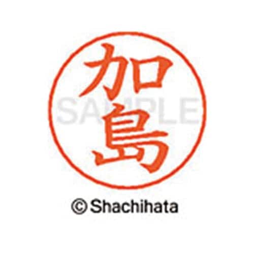 ネームペン用ネーム シルバー 既製 加島