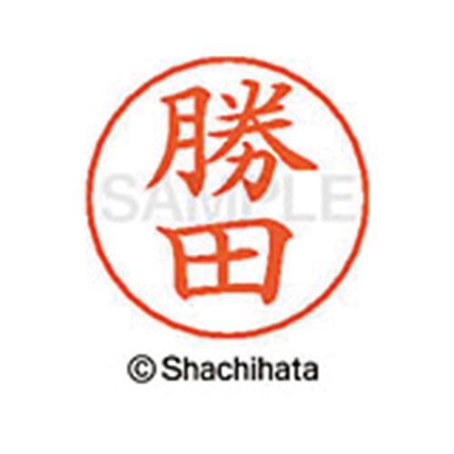 ネームペン用ネーム シルバー 既製 勝田