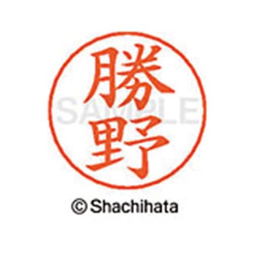 ネームペン用ネーム シルバー 既製 勝野