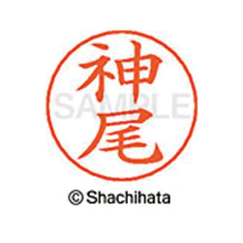 ネームペン用ネーム シルバー 既製 神尾