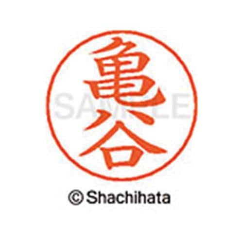 ネームペン用ネーム シルバー 既製 亀谷