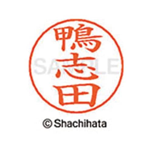 ネームペン用ネーム シルバー 既製 鴨志田