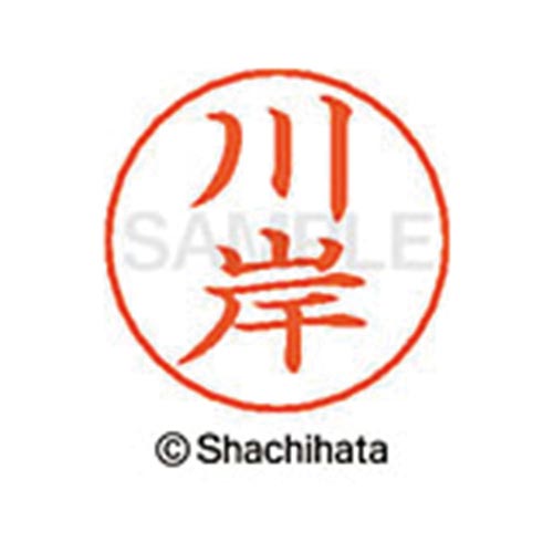ネームペン用ネーム シルバー 既製 川岸