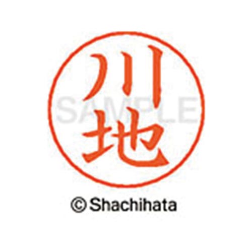 ネームペン用ネーム シルバー 既製 川地