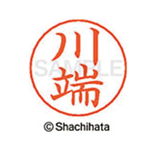 ネームペン用ネーム シルバー 既製 川端