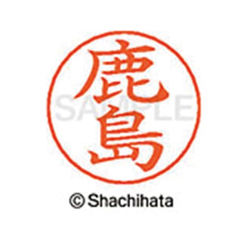 ネームペン用ネーム シルバー 既製 鹿島