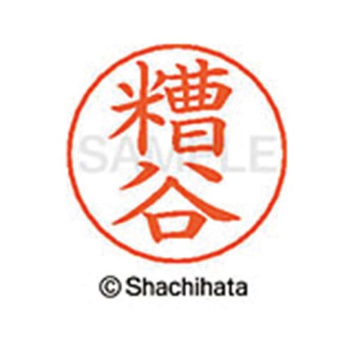 ネームペン用ネーム シルバー 既製 糟谷