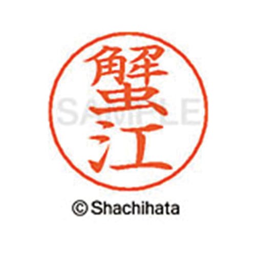 ネームペン用ネーム シルバー 既製 蟹江