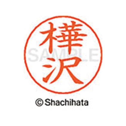 ネームペン用ネーム シルバー 既製 樺沢
