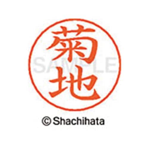 ネームペン用ネーム シルバー 既製 菊地