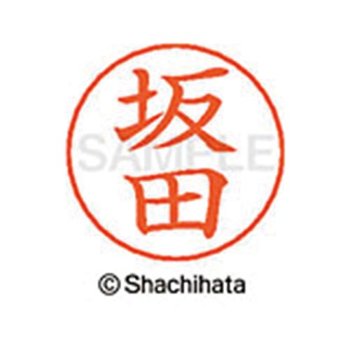 ネームペン用ネーム シルバー 既製 坂田