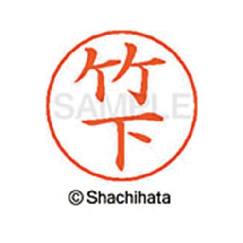 ネームペン用ネーム シルバー 既製 竹下