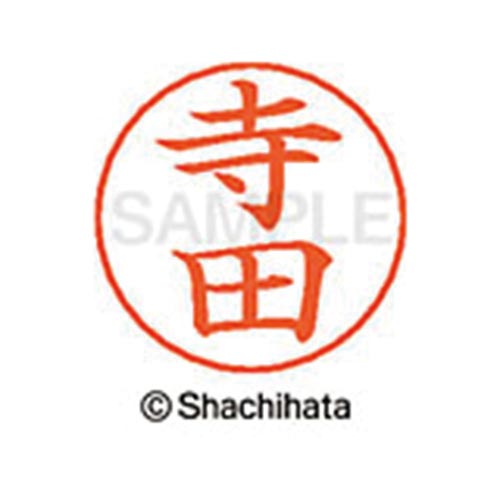 ネームペン用ネーム シルバー 既製 寺田