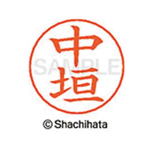 ネームペン用ネーム シルバー 既製 中垣