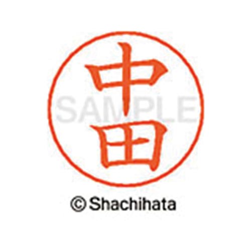 ネームペン用ネーム シルバー 既製 中田