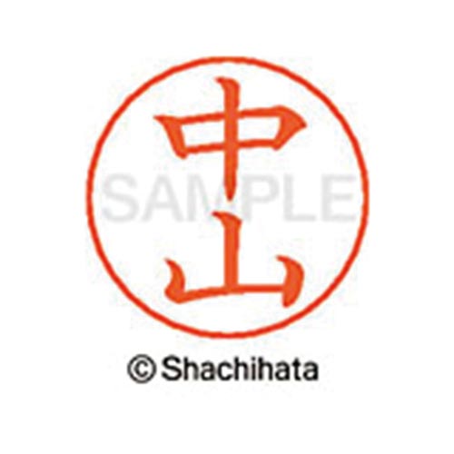 ネームペン用ネーム シルバー 既製 中山