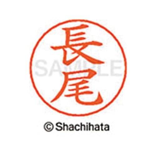 ネームペン用ネーム シルバー 既製 長尾