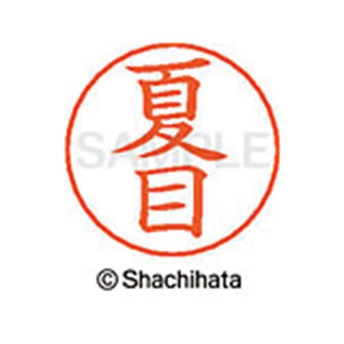 ネームペン用ネーム シルバー 既製 夏目