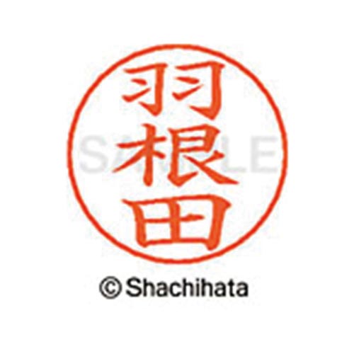 ネームペン用ネーム シルバー 既製 羽根田