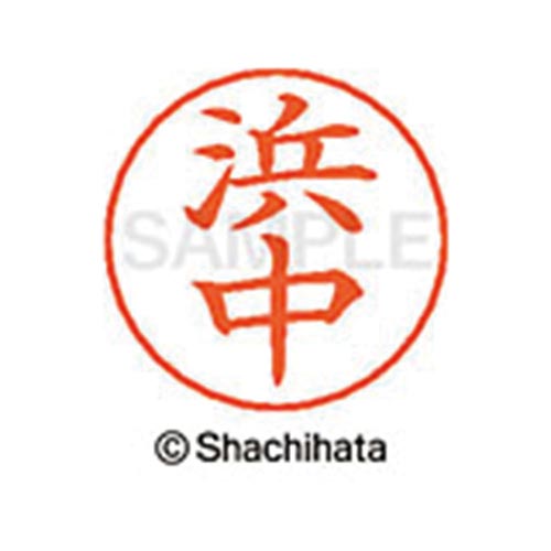 ネームペン用ネーム シルバー 既製 浜中
