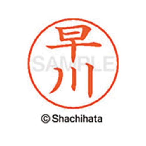ネームペン用ネーム シルバー 既製 早川