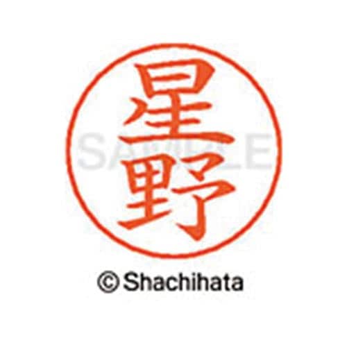 ネームペン用ネーム シルバー 既製 星野