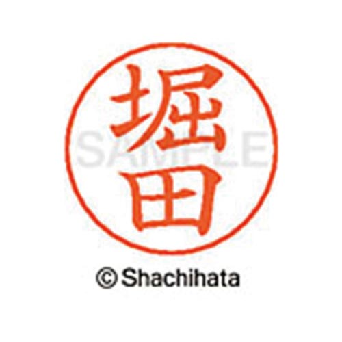 ネームペン用ネーム シルバー 既製 堀田