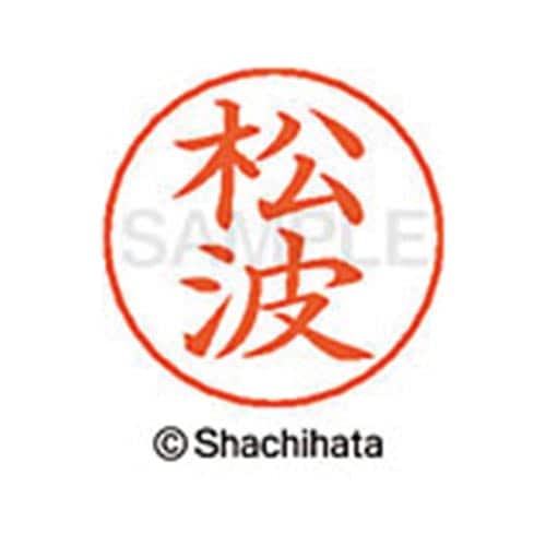 ネームペン用ネーム シルバー 既製 松波