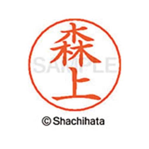 ネームペン用ネーム シルバー 既製 森上