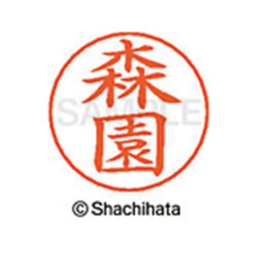 ネームペン用ネーム シルバー 既製 森園