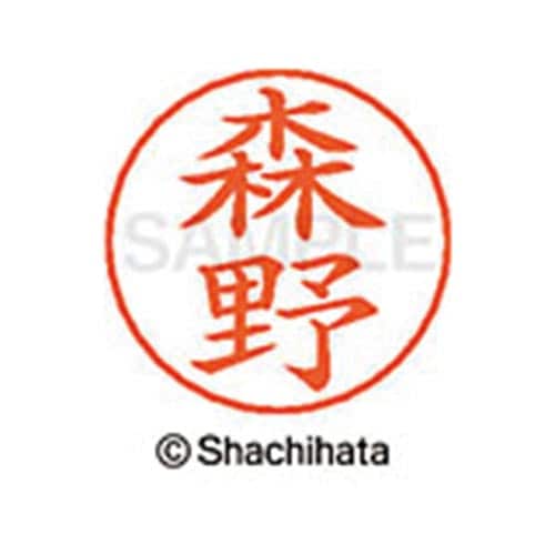 ネームペン用ネーム シルバー 既製 森野