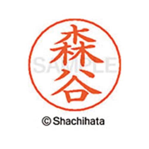 ネームペン用ネーム シルバー 既製 森谷
