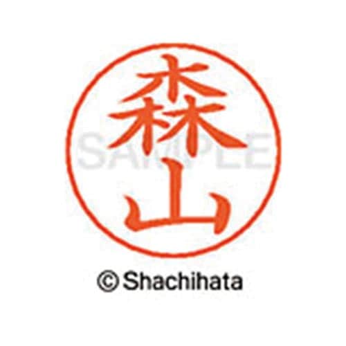 ネームペン用ネーム シルバー 既製 森山