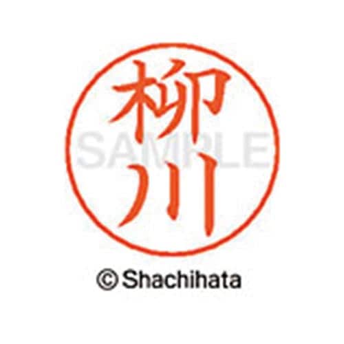 ネームペン用ネーム シルバー 既製 柳川